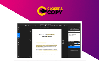 CloserCopy Copy Writing